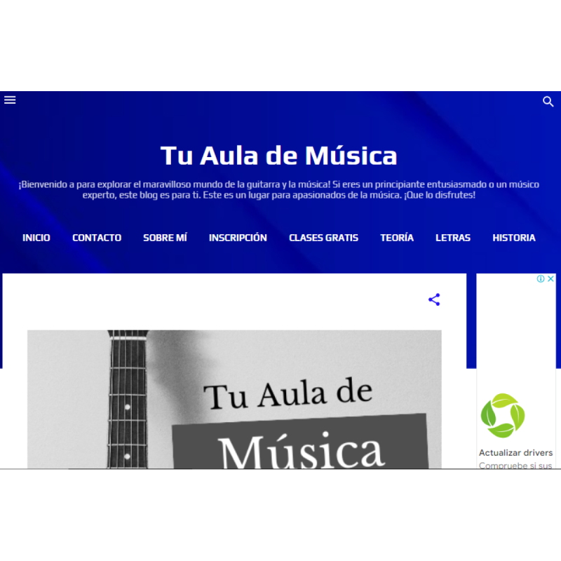 Clases de Guitarra