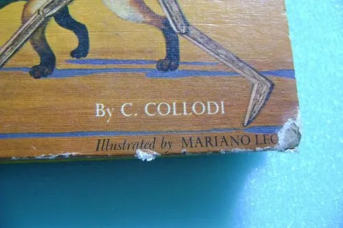 Libro Pinocho 1965 Printed Eeuu Consultar Stock - 2