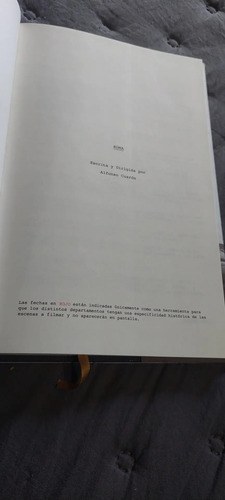 Libro Roma Guión Alfonso Cuaron Netflix Consultar Stock - 3