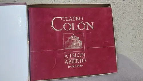Libro Teatro Colon Telon Abierto 042 A2000 Consultar Stock - 4
