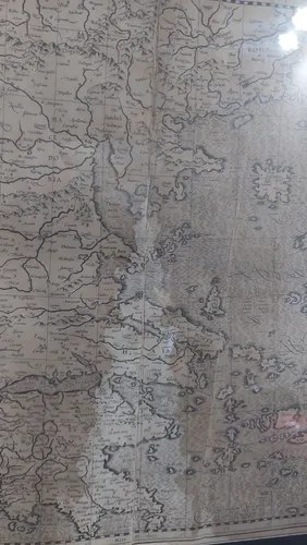Mapa Grecia Siglo Xvii Nova Totius Enmarcad Consultar Stock - 6