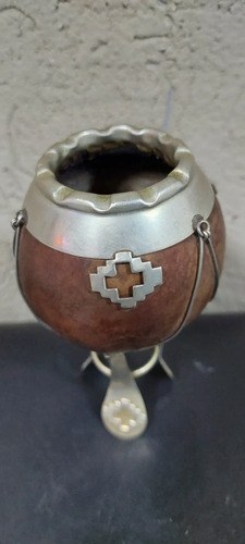 Mate Metal Con Base Firmado Paladino Consultar Stock - 6