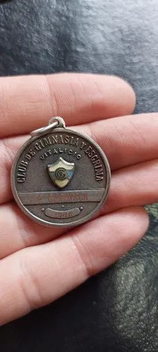 Medalla Gimnasia Esgrima Vitalicio Vieja Consultar Stock - 5