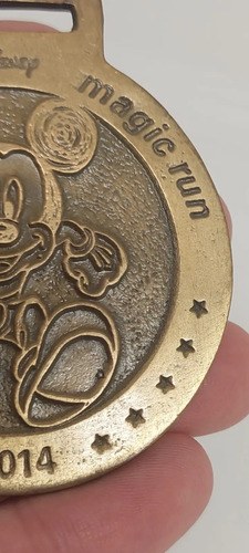 Medalla Mickey Disney Magic Run 2014 Consultar Stock - 3