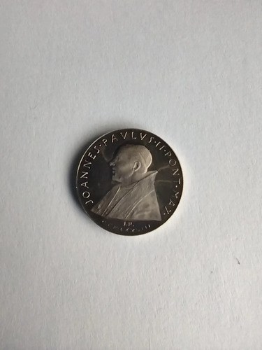 Medalla Plata Papá J.pablo Ii Consultar Stock