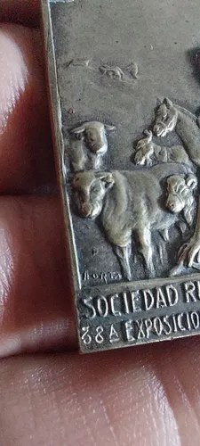 Medalla Sociedad Rural Juarez 1926 Consultar Stock - 6
