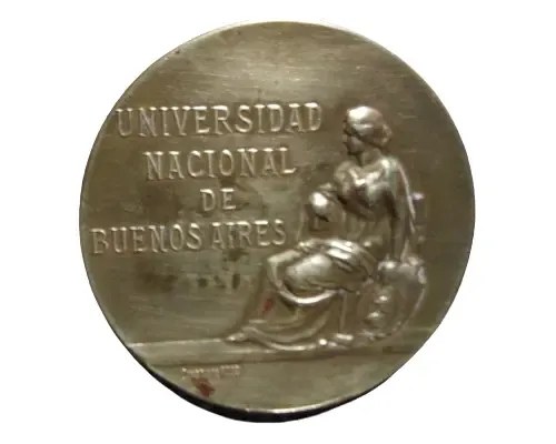 Medalla Universidad Nacional Bs As 1920 Consultar Stock