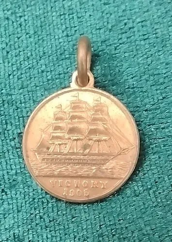 Medalla Victory 1905 Vieja Conmemorativa Consultar Stock