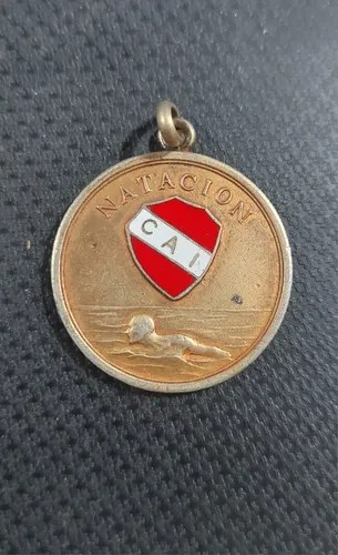 Medalla Vieja Independiente Natacion 1955 Consultar Stock