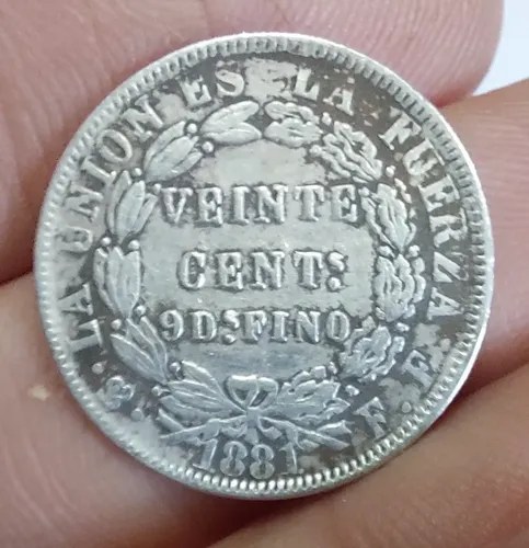 Moneda Plata 20 Centim Bolivia Consultar Stock