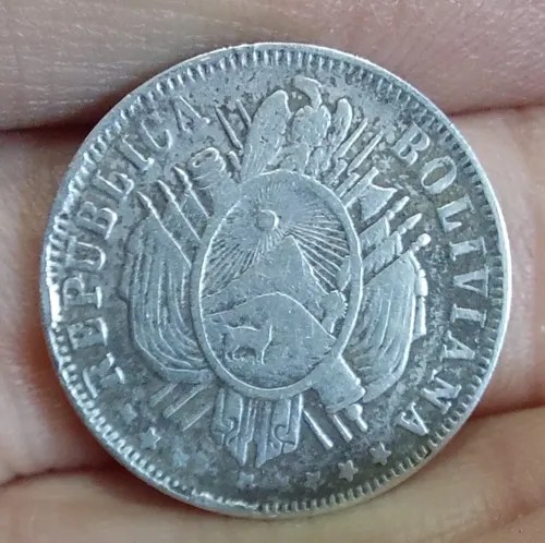 Moneda Plata 20 Centim Bolivia Consultar Stock - 2
