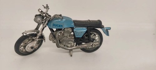 Moto Ducati 750 Polistil Azul Coleccion Consultar Stock Azul Acero - 3