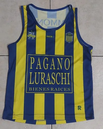 Musculosa Maraton Rosario Central 21 Dama Consultar Stock Azul S