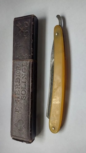 Navaja Afeitar Arbolito Solingen C/estuche Consultar Stock Caqui - 8