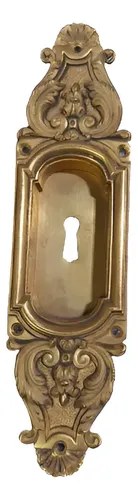 Ojo De Cerradura Bronce Macizo Consultar Stock Dorado
