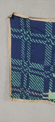 Pañuelo Grande Seda Pierre Cardin Azul Consultar Stock Azul Rayas Unico - 4