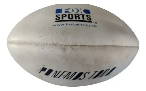 Pelota Rugby Fox Sport Tri Nations Consultar Stock Blanco - 2