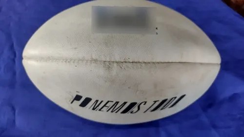 Pelota Rugby Fox Sport Tri Nations Consultar Stock Blanco - 4