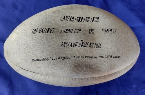 Pelota Rugby Fox Sport Tri Nations Consultar Stock Blanco - 5