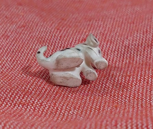 Perro Dalmata Miniatura Porcelana Consultar Stock Blanco - 3