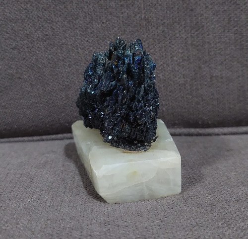 Piedra Diamantina Sobre Base De Onix Consultar Stock Azul - 3