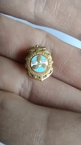 Pin Escuela Mecánica A.r 1947 Consultar Stock - 2