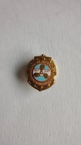 Pin Escuela Mecánica A.r 1947 Consultar Stock - 4