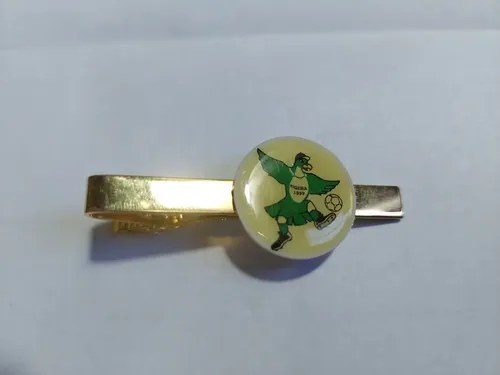 Pin Traba Corbata Colecc. Nigeria Futbol Consultar Stock Dorado