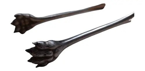 Pinza Hielo Garra Anezin Metal Plateado Consultar Stock - 2