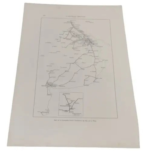 Plano Mapa Red Compañía Unión Telefónica Consultar Stock