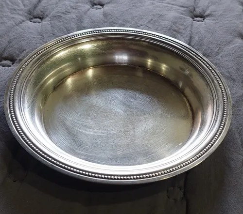 Plato Metal Plateado Christofle Frances Consultar Stock Plateado