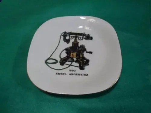 Plato Porcelana Telefono Coleccion Verbano Consultar Stock Blanco Xxxx