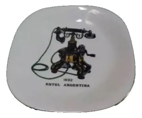 Plato Porcelana Telefono Coleccion Verbano Consultar Stock Blanco Xxxx - 2