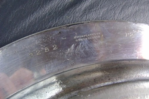 Plato Torta Reed Barton U.s.a Perro Consult Stock - 5