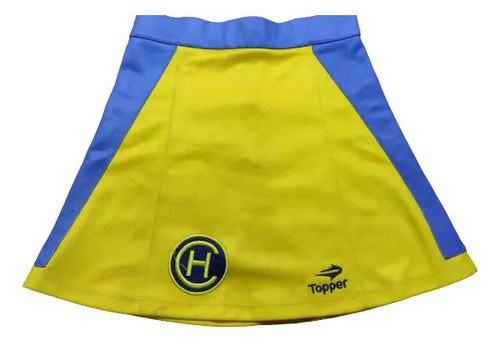 Pollera Hockey Hindú Club T12 Consultar Stock Amarillo Xxs