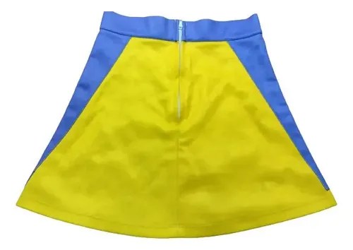 Pollera Hockey Hindú Club T12 Consultar Stock Amarillo Xxs - 3