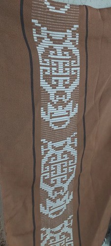 Poncho Norteño Lana Marron Consultar Stock Marrón Unico - 2