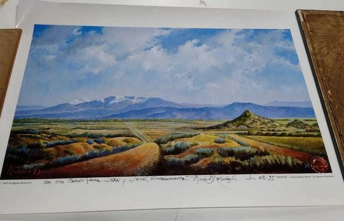 Poster Impresion Firmado Antonio Mendoza Consultar Stock