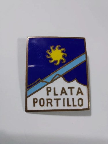 Prendedor Pin Portillo Chile Esmalte Consuktar Stock