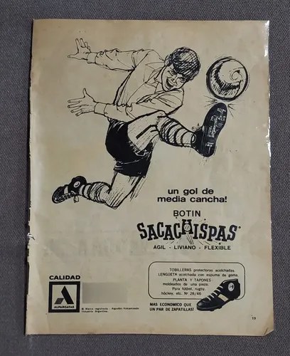 Publicidad Botines Sacachispas 1967 Consultar Stock