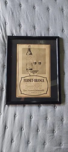 Publicidad Fernet Branca 1924 Enmarcada Consultar Stock