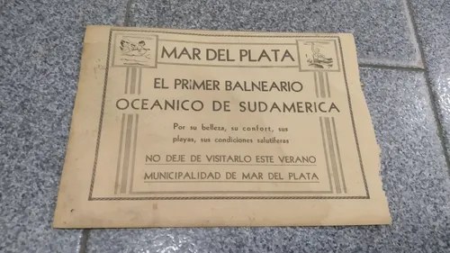 Publicidad Mar Del Plata 33 Primer Balneario Consultar Stock - 3