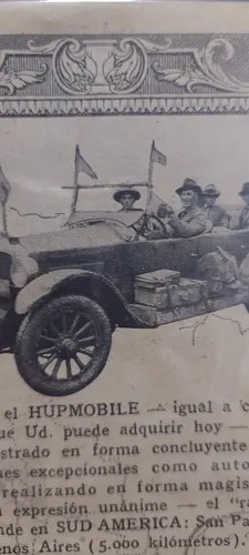 Publicidad Papel Auto Hupmobile Año 1924 Consultar Stock - 3
