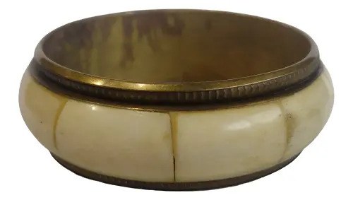 Pulsera Brazalete Bronce Y Hueso India Consultar Stock 8 Cm 2821.9 Cm