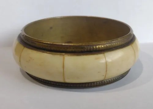 Pulsera Brazalete Bronce Y Hueso India Consultar Stock 8 Cm 2821.9 Cm - 5