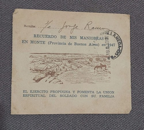 Recuerdo Maniobras Militares Bs As 1943 Consultar Stock