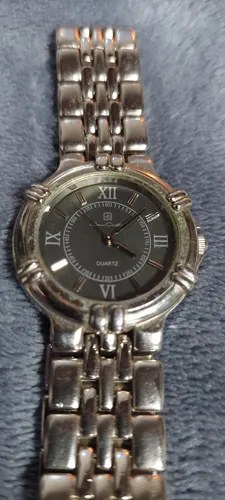 Reloj Cromado Jean Cartier Unisex Quartz Consultar Stock Plateado Gris Oscuro