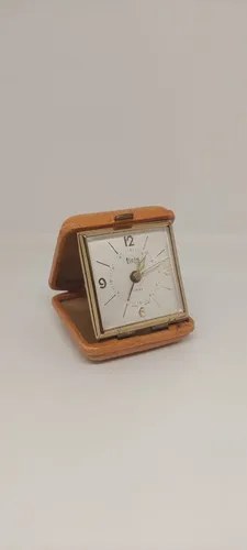 Reloj Despertado Viaje Ticin Germany Cuerda Consultar Stock Dorado