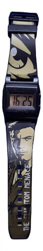 Reloj Star Wars Funciona Plantón Consultar Stock Negro