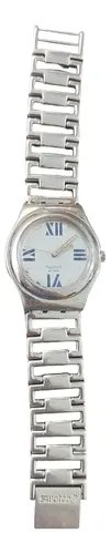 Reloj Swatch Irony Funciona Consultar Stock Cromado Xxxx Gris